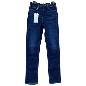 BOGO FREE! FAT FACE Womens SWAY SLIM Blue Jeans Denim Rinse Wash Sz 2R NWT